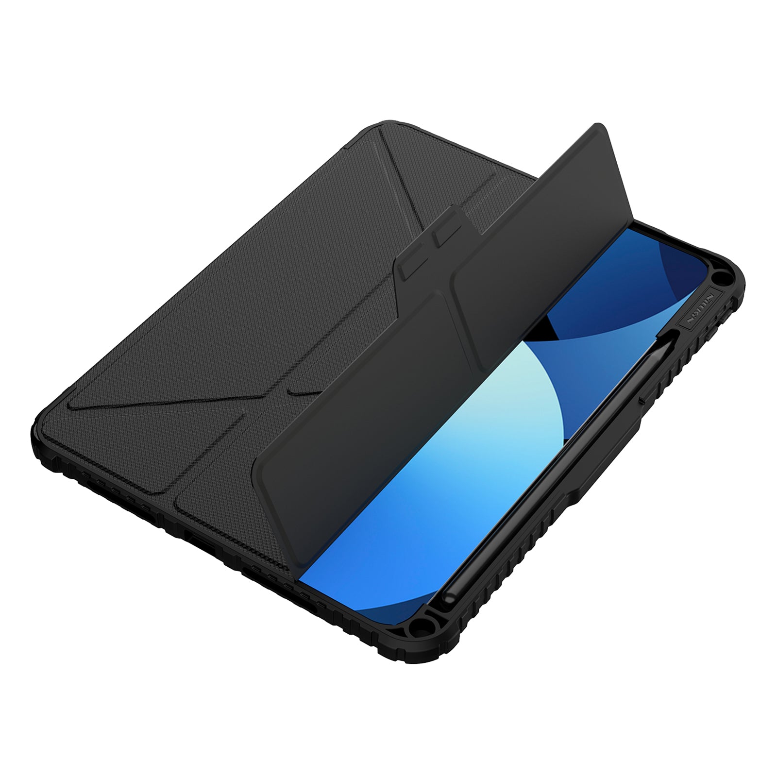 NILLKIN Bumper Leather Case Pro for iPad Pro 11 (2024) Tablet Cover Anti-Fall Auto Wake / Sleep Case NILLKIN Bumper Leather Case Pro for iPad Pro 11 (2024) Tablet Cover Anti-Fall Auto Wake / Sleep Case